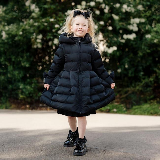 Picture of PRE ORDER A Dee BTS Joyce Padded Coat With Oversized Hood - Black