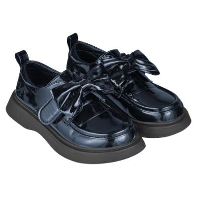 Picture of PRE ORDER A Dee  Easy On Mary Bow Shoe - Navy Blue