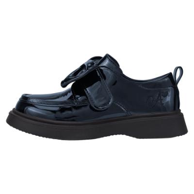 Picture of PRE ORDER A Dee  Easy On Mary Bow Shoe - Navy Blue