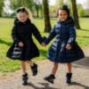 Picture of PRE ORDER A Dee  Easy On Mary Bow Shoe - Navy Blue