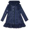 Picture of PRE ORDER A Dee BTS Stella Frill Raincoat  - Navy Blue