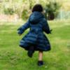Picture of PRE ORDER A Dee BTS Joyce Padded Coat With Oversized Hood - Navy Blue