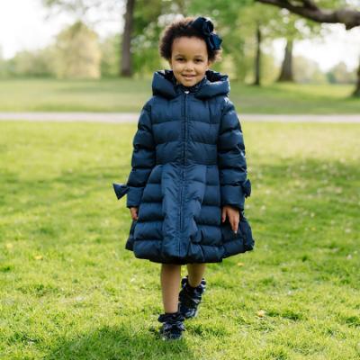 Picture of PRE ORDER A Dee BTS Joyce Padded Coat With Oversized Hood - Navy Blue