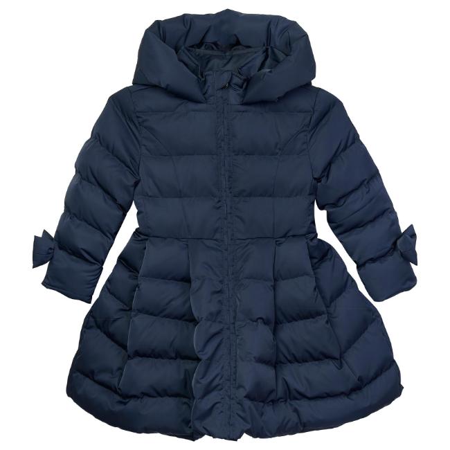 Picture of A Dee BTS Joyce Padded Coat With Oversized Hood - Navy Blue