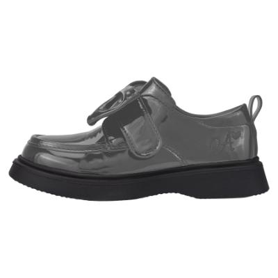Picture of PRE ORDER A Dee  Easy On Mary Bow Shoe - Grey