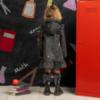 Picture of PRE ORDER A Dee BTS Stella Frill Raincoat  - Grey