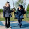 Picture of PRE ORDER A Dee BTS Amie Short Jacket Faux Fur Hood  - Grey