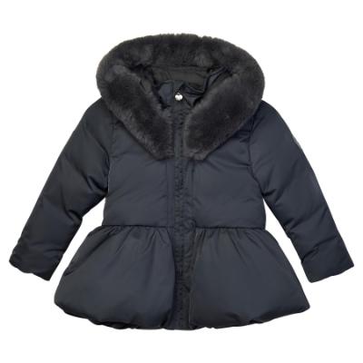 Picture of PRE ORDER A Dee BTS Amie Short Jacket Faux Fur Hood  - Grey