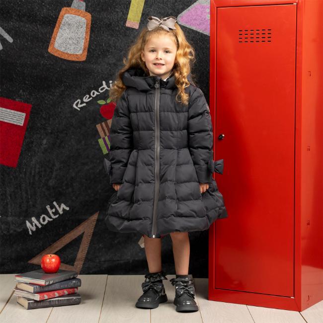 Picture of PRE ORDER A Dee BTS Joyce Padded Coat With Oversized Hood - Grey