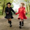 Picture of PRE ORDER A Dee BTS Poppy Satin Bow Knee High Sock - Black