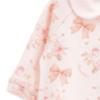 Picture of Monnalisa Bebe Girls Roses & Bows Babygrow - Pink