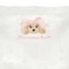 Picture of Monnalisa Bebe Girls Puppy & Bows Tights - Ivory Pink