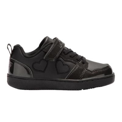 Picture of Lelli Kelly Easy On School Trainer Paris Low  - Black Patent