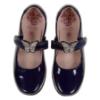 Picture of Lelli Kelly Delilah 2 With Detachable Butterfly School Shoe F Fitting - Navy Blue Patent