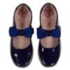 Picture of Lelli Kelly Delilah 2 With Detachable Butterfly School Shoe F Fitting - Navy Blue Patent