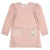 Picture of Jamiks Kids Girls Lysandre Teddy Dress & Headband Set X 2  - Pink Apricot