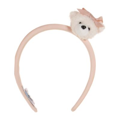 Picture of Jamiks Kids Girls Lysandre Teddy Dress & Headband Set X 2  - Pink Apricot