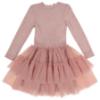 Picture of Jamiks Kids Girls Solka Tulle Dress  - Dark Pink
