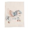 Picture of Jamiks Kids Baby Boys Cruz Flying Pony Organic Muslin Gift Set X 2 - Pale Blue