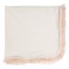 Picture of Jamiks Kids Baby Girls Jolene Castle Babygrow Hat Swaddle Bib Velour Set X 4 - Ivory Pink