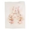 Picture of Jamiks Kids Baby Girls Jolene Castle Organic Muslin Gift Set X 2 - Pink Beige