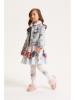 Picture of Monnalisa Girls Jewel Top & Jewel Skirt Set X 2 - Ivory Blue