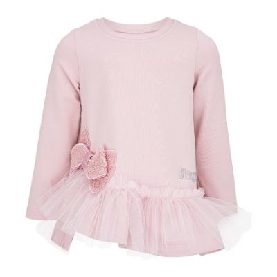 Picture of PRE ORDER Daga Girls Fluffy Chic Tunic & Legging Set X 2 - Dark Pink