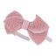 Picture of Daga Girls Fluffy Chic Large Bow Headband - Dark Pink