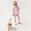 Picture of PRE ORDER Daga Girls Fluffy Chic Large Bow Headband - Dark Pink