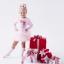 Picture of PRE ORDER Daga Girls Magical Surprises Applique & Tulle Dress - Pink Red