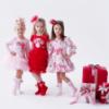 Picture of PRE ORDER Daga Girls Magical Surprises Applique & Tulle Dress - Pink Red