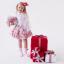 Picture of PRE ORDER Daga Girls Magical Surprises Blouse & Skirt Set X 2 - White Pink Red