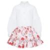 Picture of PRE ORDER Daga Girls Magical Surprises Blouse & Skirt Set X 2  - White Pink Red