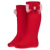 Picture of Daga Girls Magical Surprises Knee Socks With Tulle Bow - Red