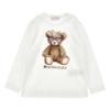 Picture of PRE ORDER Monnalisa Girls  Diamante Teddy Top &  Skirt Set X 2 - Ivory Beige