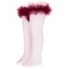 Picture of PRE ORDER Daga Girls Fashion Street Tutu Knee Socks - Pink Burgundy