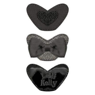 Picture of PRE ORDER Lelli Kelly Ellie Girls Easy On School Shoe With 3 Trims - Black Patent