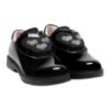 Picture of PRE ORDER Lelli Kelly Eloise Heart Girls Easy On School Shoe With 3 Trims - Black Patent