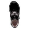 Picture of PRE ORDER Lelli Kelly Eloise Heart Girls Easy On School Shoe With 3 Trims - Black Patent