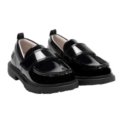 Picture of Lelli Kelly Miss LK Camilla School Loafer Shoe - Black Patent