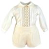 Picture of Miranda Baby Boys Blouse & Pants Set X 2 - Ivory Beige