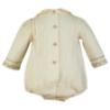 Picture of Miranda Baby Boys Romper & Bonnet Set X 2 - Ivory Beige