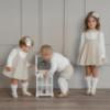 Picture of PRE ORDER Miranda Baby Boys Blouse & Pants Set X 2 - Ivory Beige