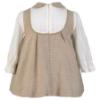 Picture of PRE ORDER Miranda Baby Girls One Piece Dress - Ivory Beige