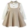 Picture of PRE ORDER Miranda Girls One Piece Dress - Ivory Beige