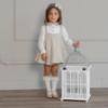 Picture of PRE ORDER Miranda Girls One Piece Dress - Ivory Beige