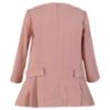 Picture of PRE ORDER Miranda Girls Drop Waist Pleated Dress - Dark Pink