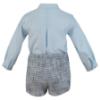 Picture of PRE ORDER Miranda Baby Boys Blouse & Pants Set X 2 - Blue Navy