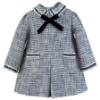 Picture of PRE ORDER Miranda Baby Girls Woven A Line Dress - Blue Navy