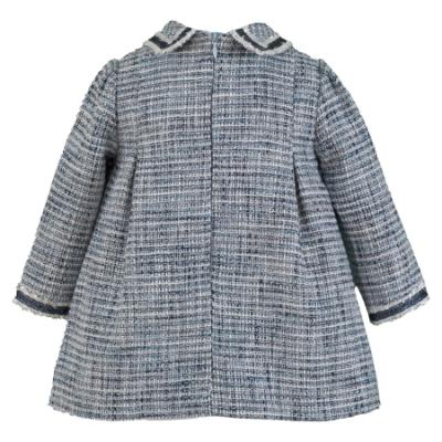 Picture of PRE ORDER Miranda Baby Girls Woven A Line Dress - Blue Navy